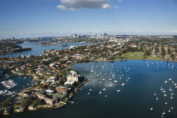 Sydney Australia aerial